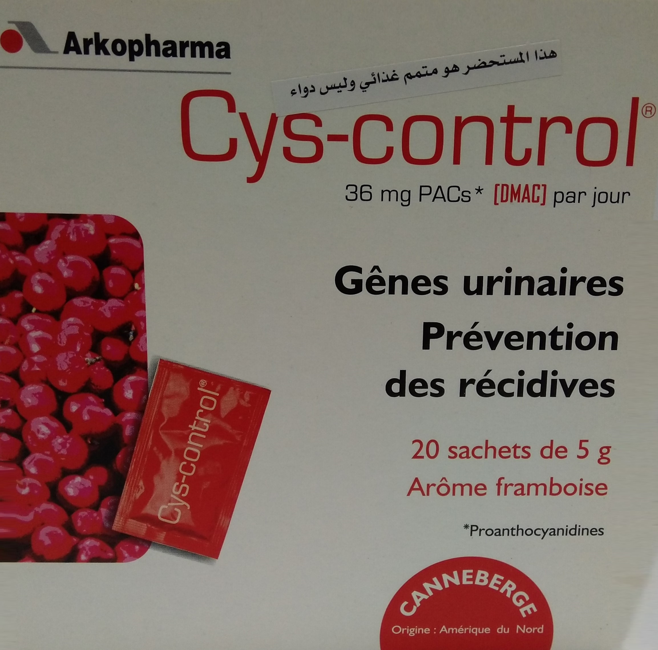 Cys-Control Confort Urinaire